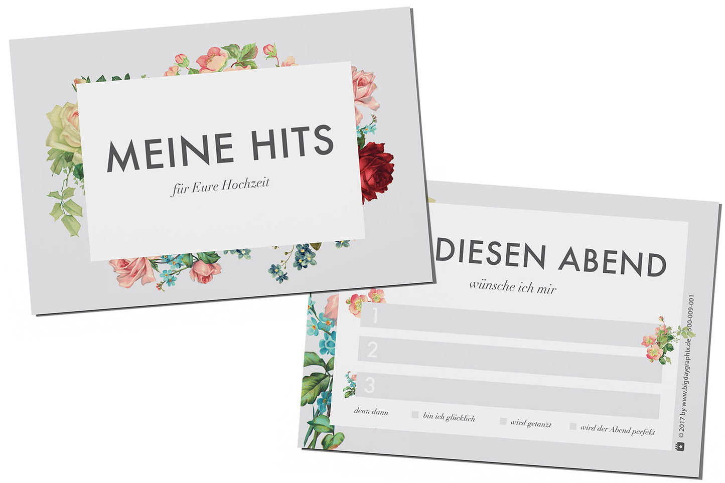 50 Musikwunschkarten - Boho Love