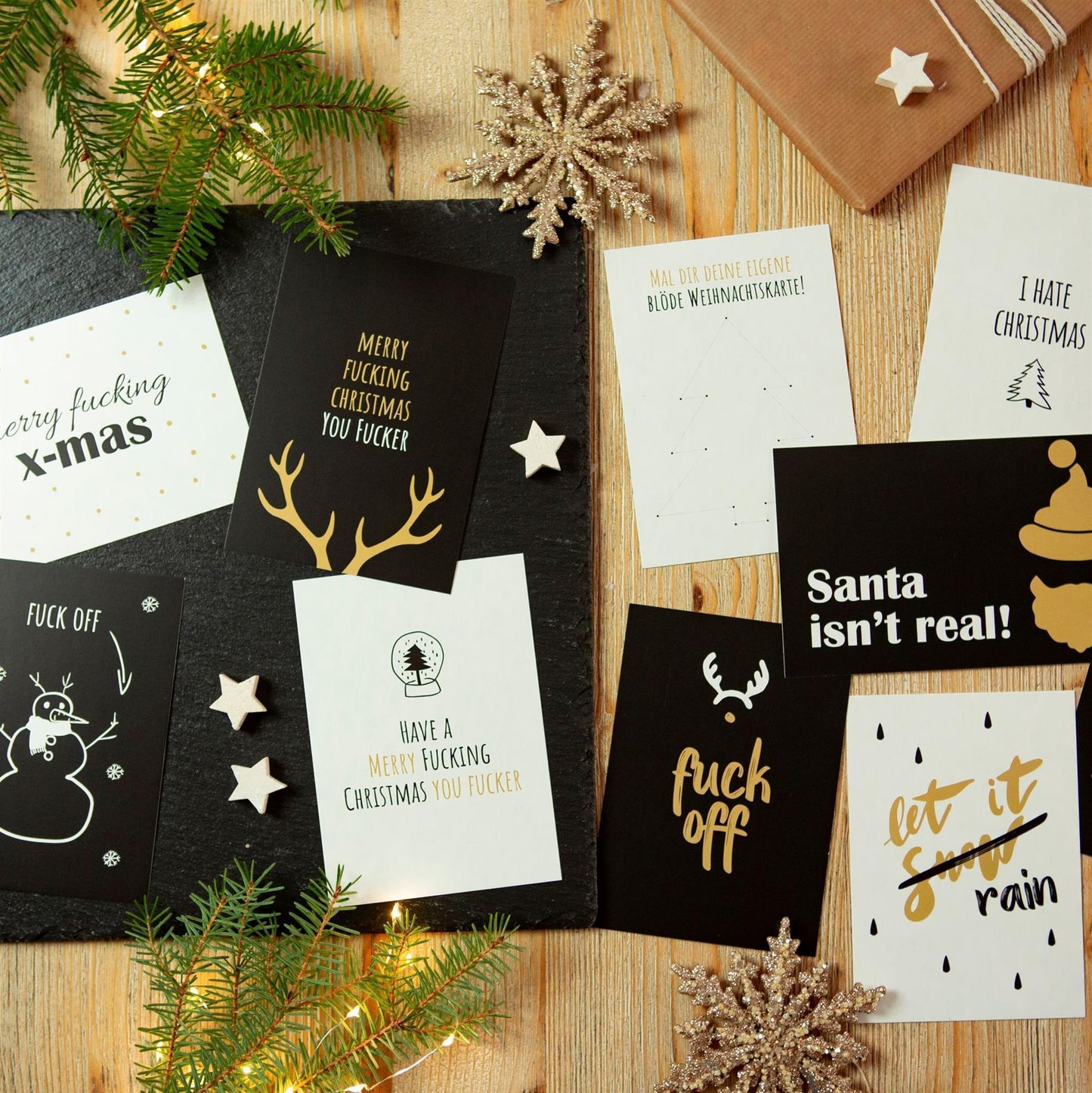 Postkarten Anti-Weihnachten