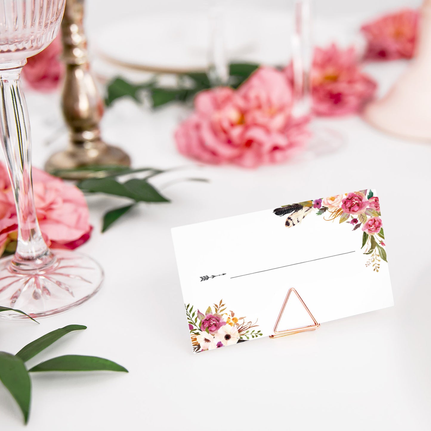 Tischkarten & Tischkartenhalter - Boho Dream