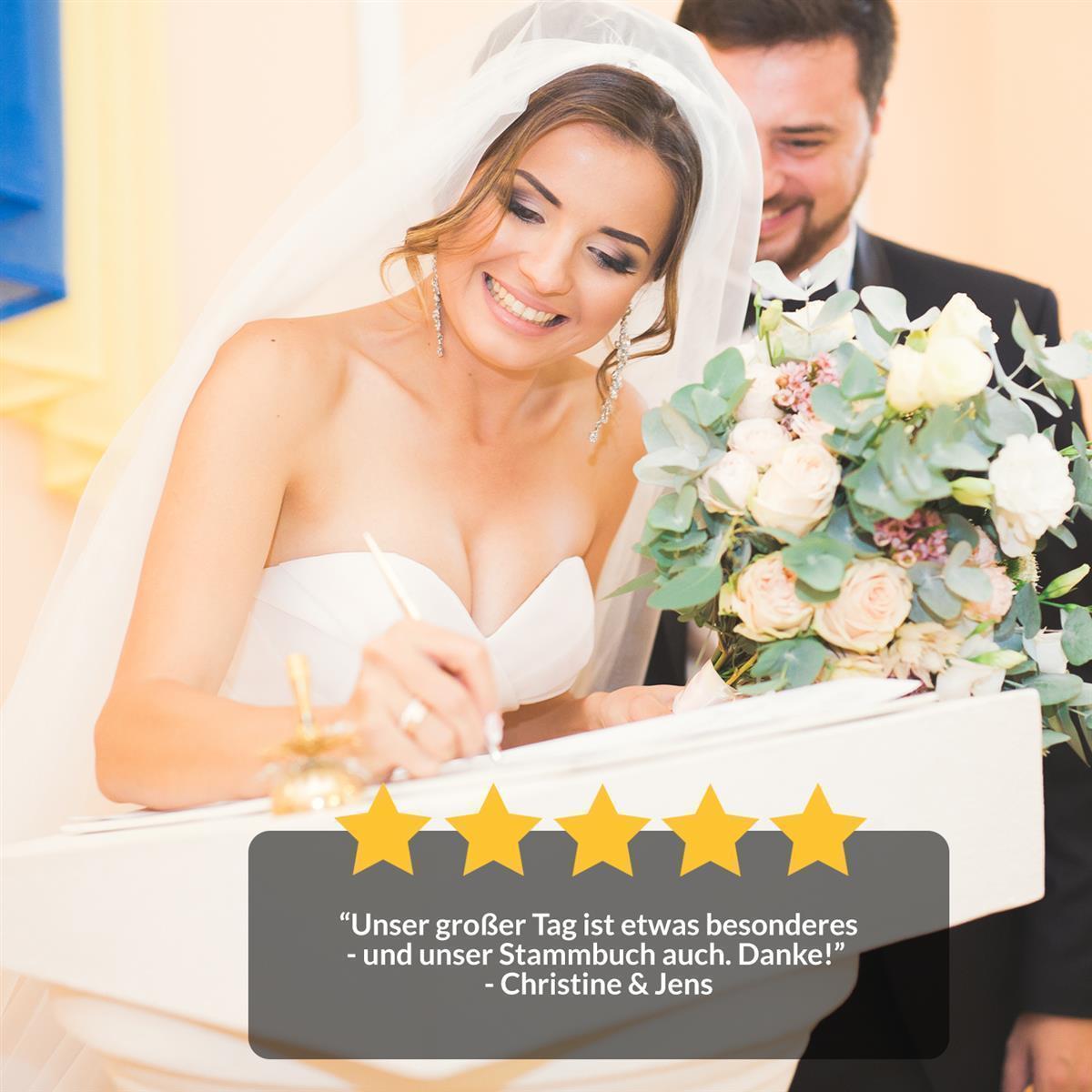 Stammbuch - Blush Wedding rosa