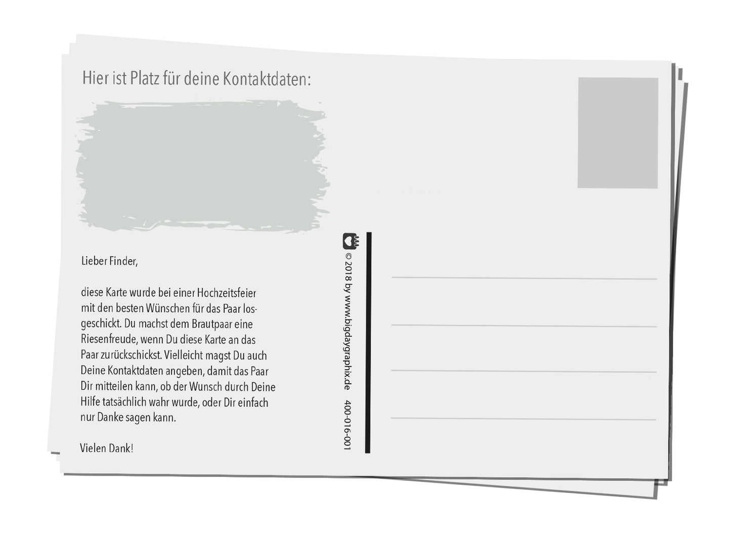 Ballonkarten - Copper & Green