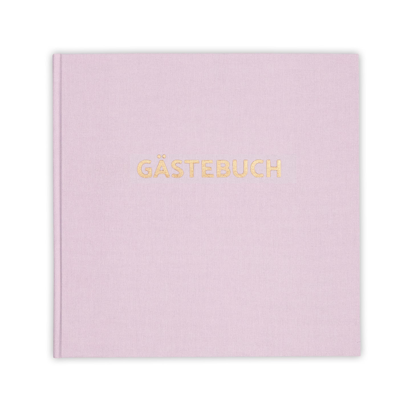 Gästebuch - Deluxe Rosa-Gold (square)