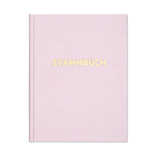 Stammbuch Deluxe - Rosa-Gold
