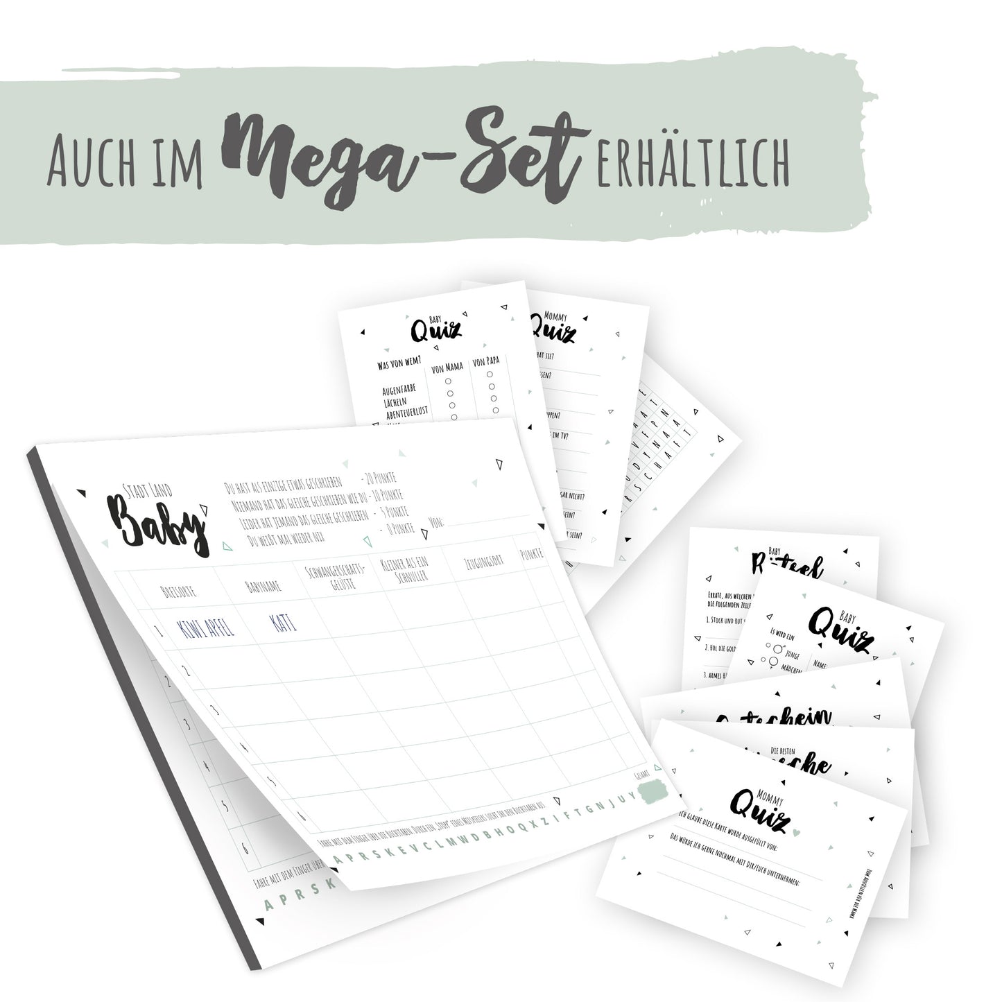 Babyparty - Ratespiel