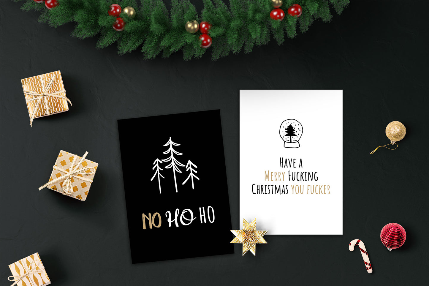 Postkarten Anti-Weihnachten