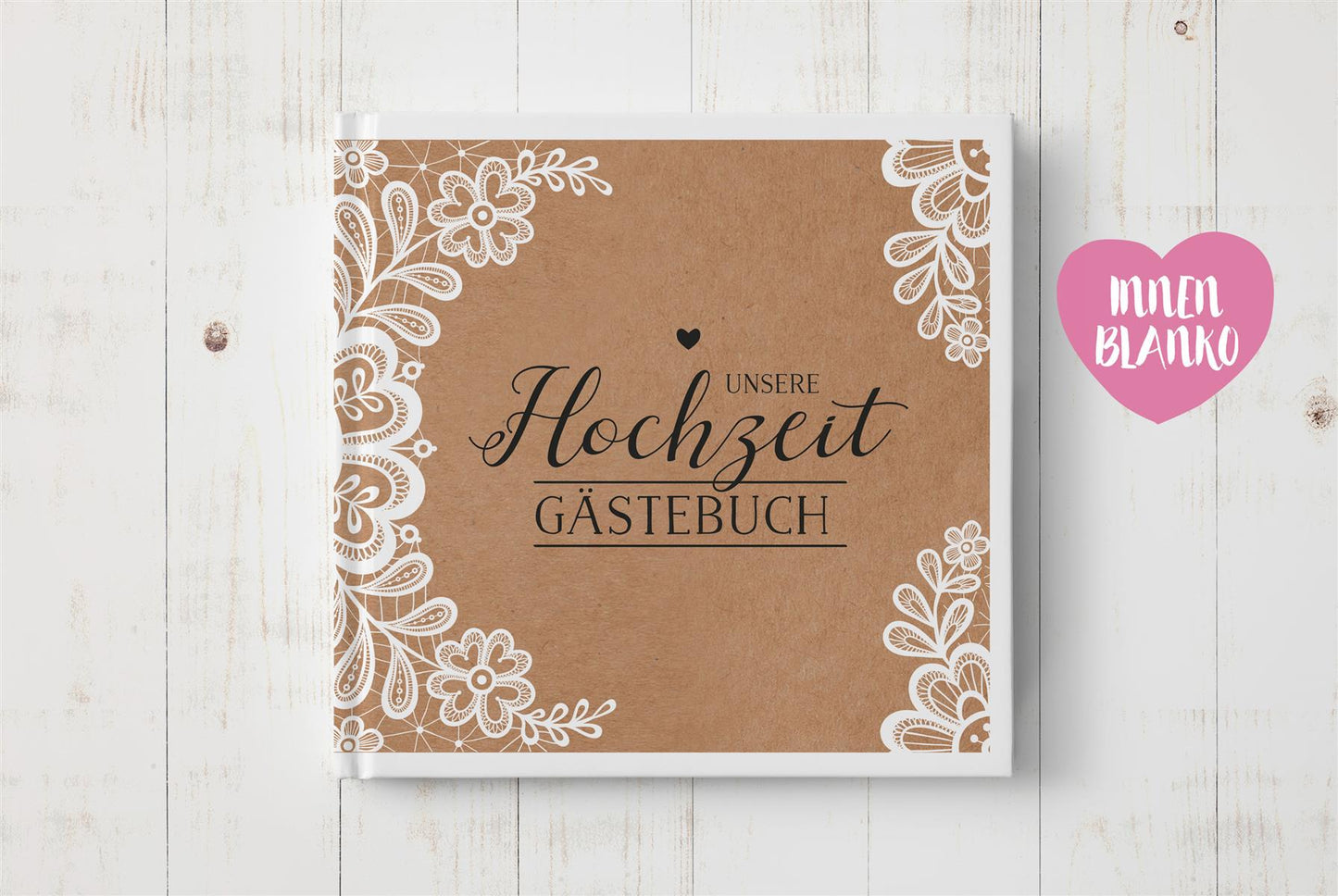 Gästebuch - Sweet Vintage (square)