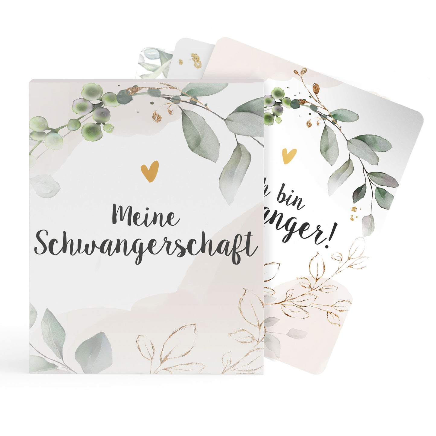 Design Meilensteinkarten - Schwangerschaft