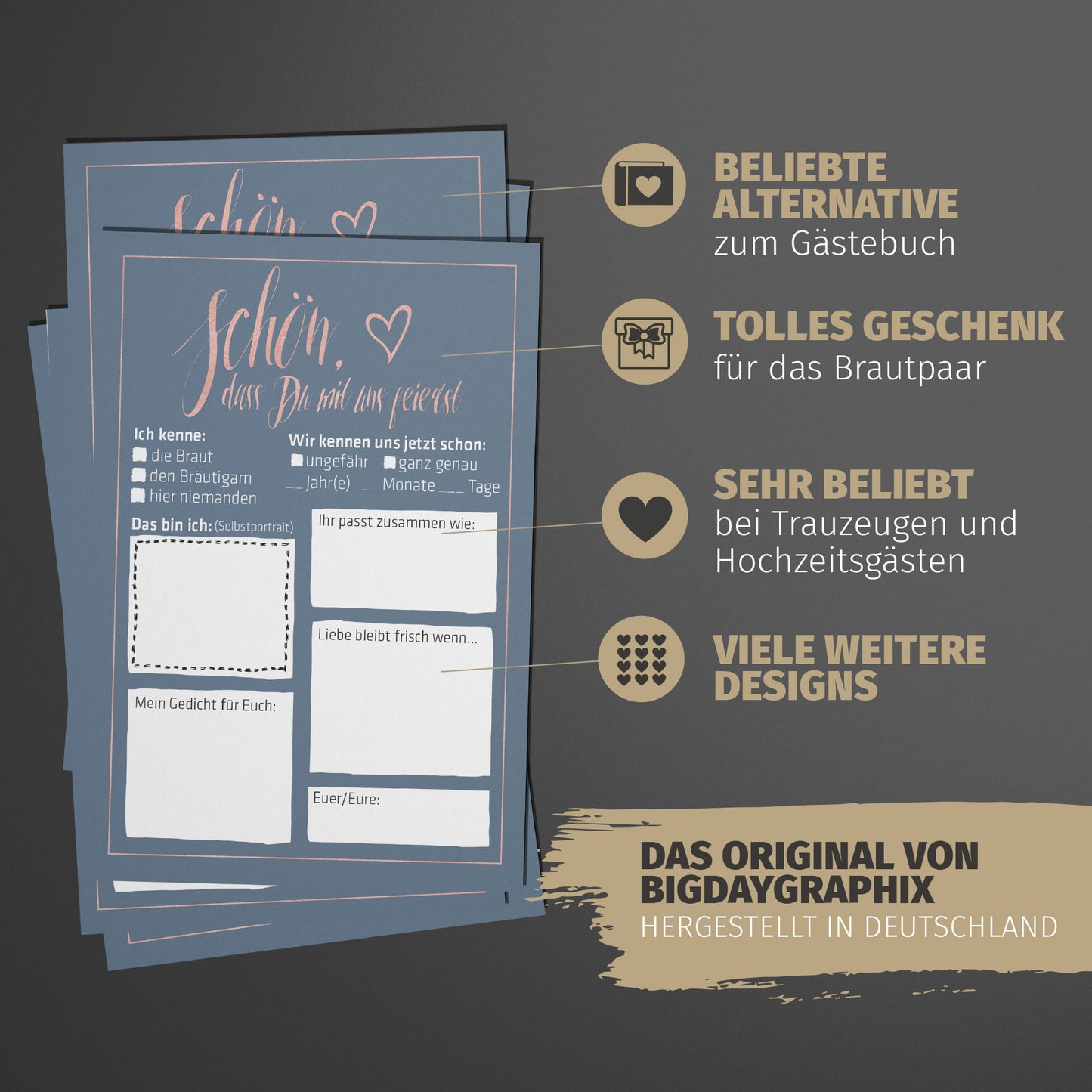 Hochzeitsspiel - Glamour