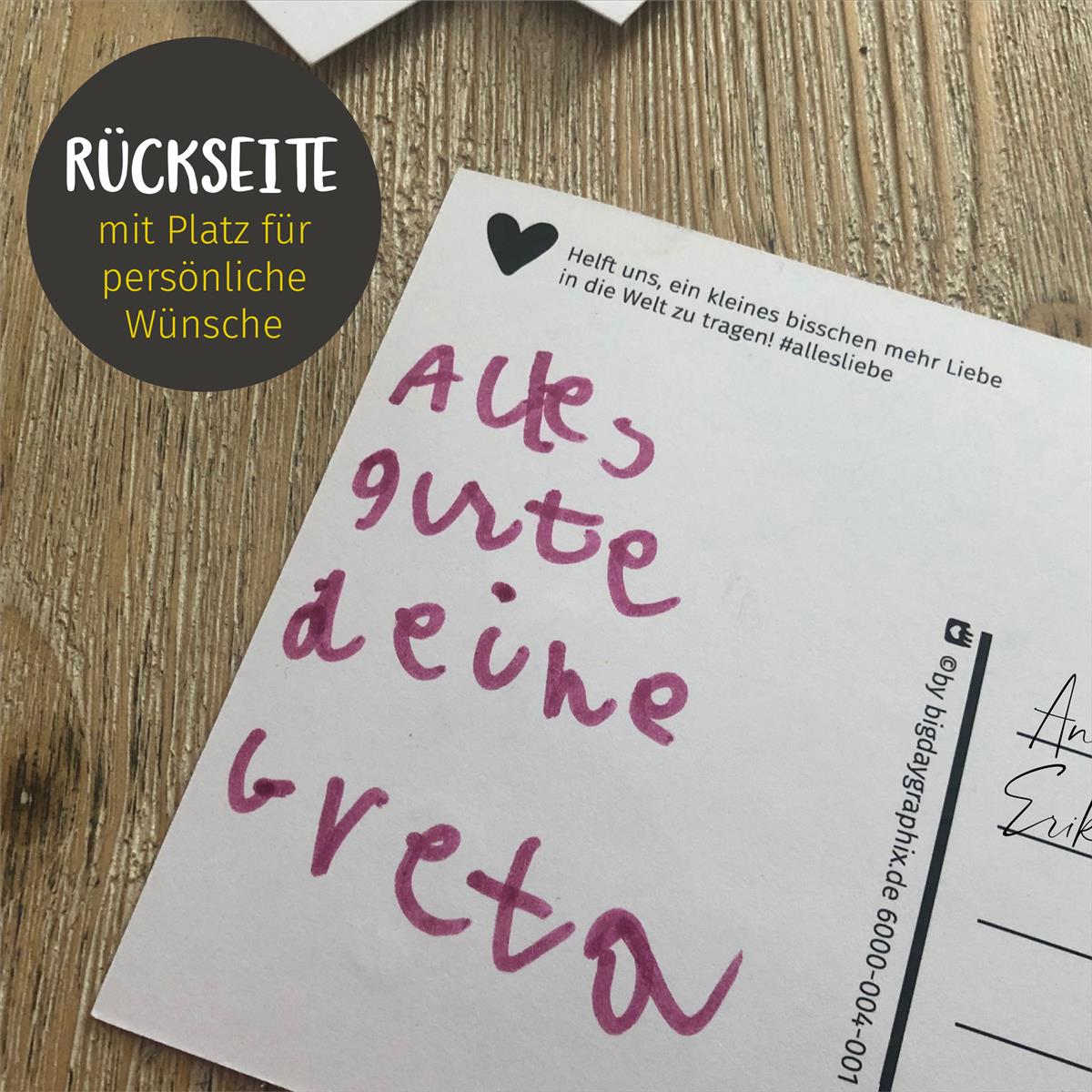 Ausmalkarten - Postkartenset für Kinder