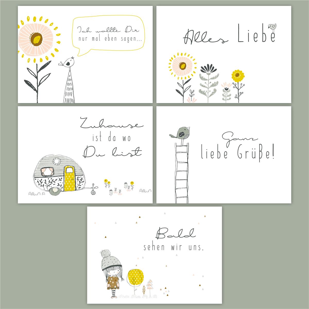 Postkartenset - Little Sunshine