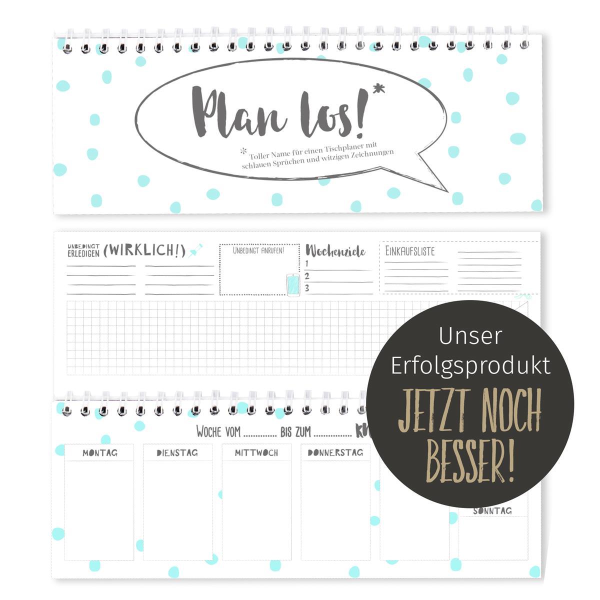 Tischplaner - Plan los! - verschiedene Farben