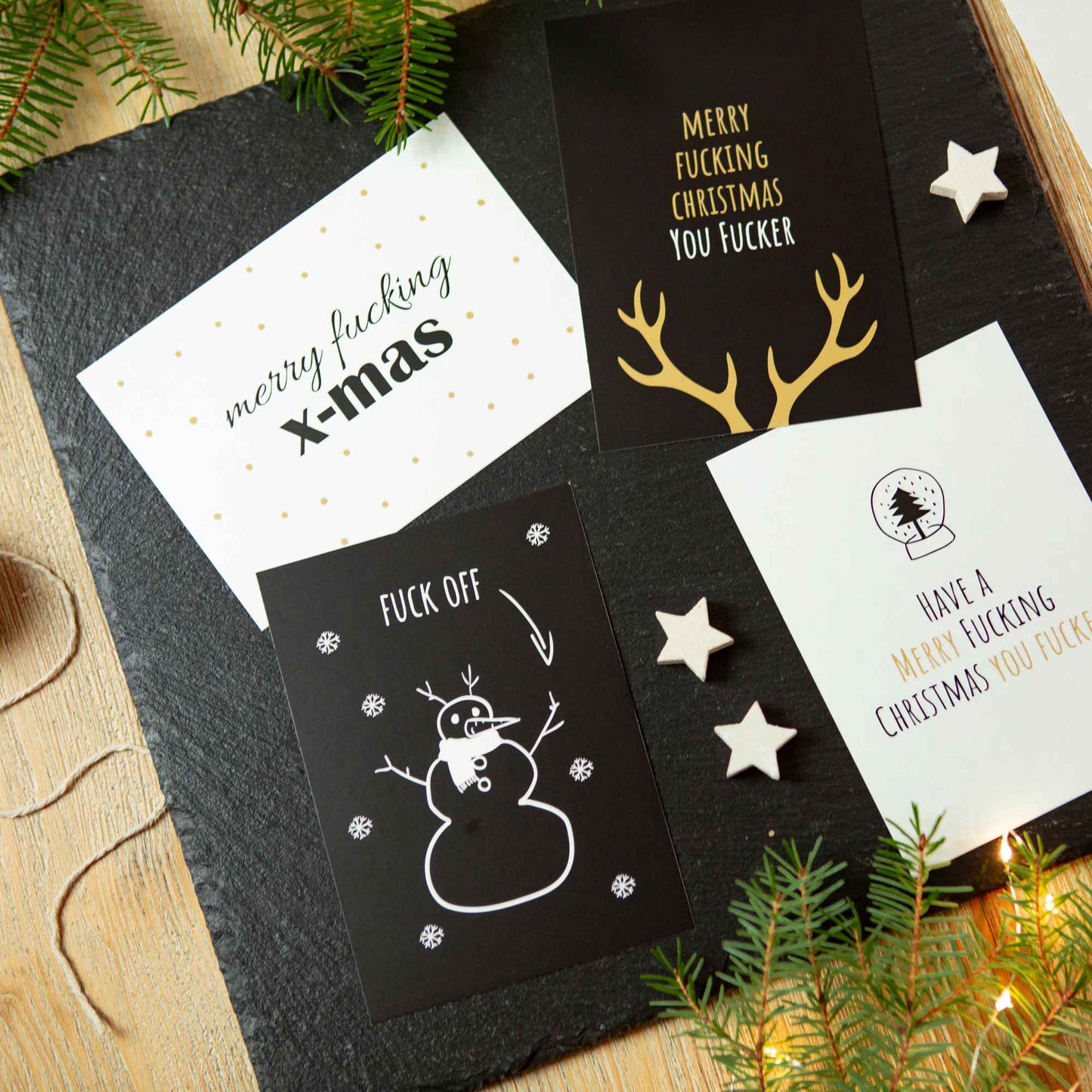 Postkarten Anti-Weihnachten