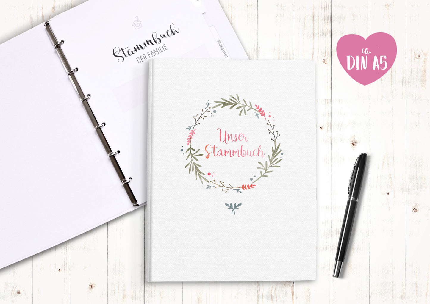 Stammbuch - Boho Flower