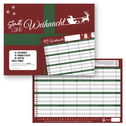 Stadt Land Weihnachten