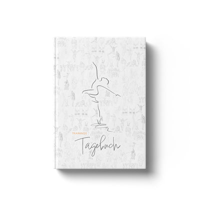 ZUM VORBESTELLEN Tanz Trainingstagebuch für Fortschritt & Motivation gebundenes Buch – Deine Tanzziele erreichen für alle Tanzrichtungen mit Motivationssprüchen 170mmx240mm