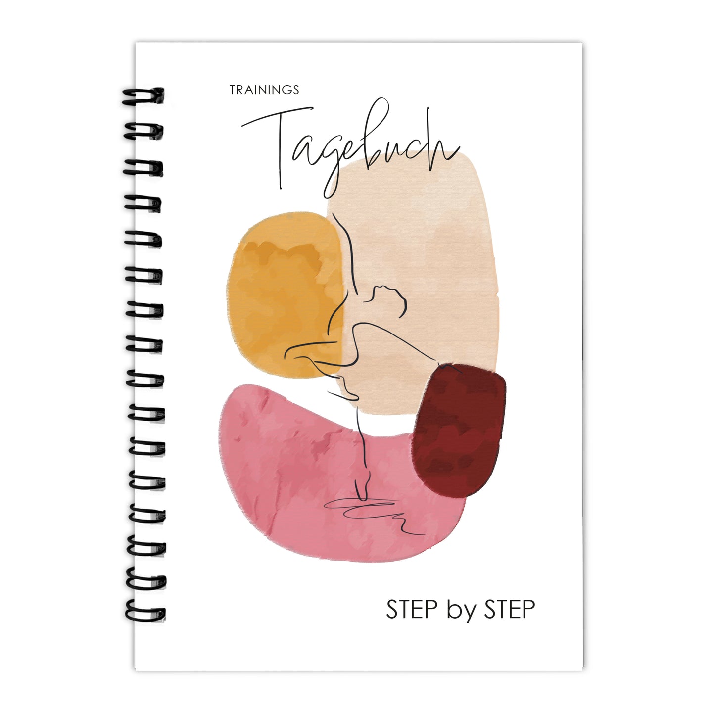 ZUM VORBESTELLEN Tanz Trainingstagebuch für Fortschritt & Motivation Ringbuch – Deine Tanzziele erreichen für alle Tanzrichtungen mit Motivationssprüchen 170mmx240mm