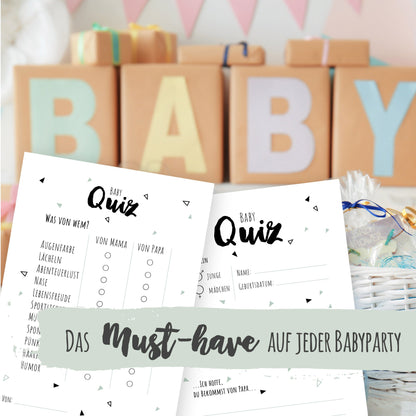 Babyparty - Ratespiel