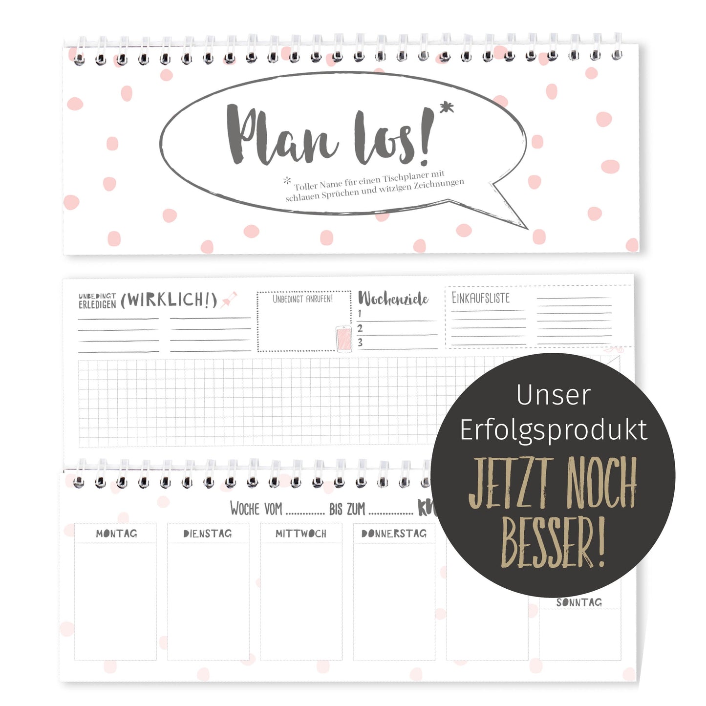 Tischplaner - Plan los! - verschiedene Farben