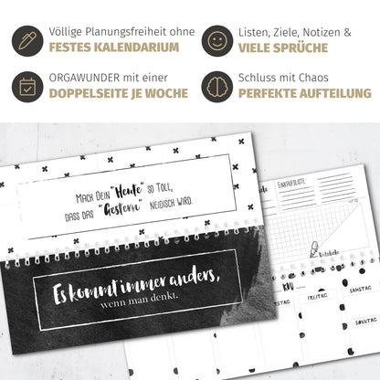 Tischplaner - Plan los! - verschiedene Farben