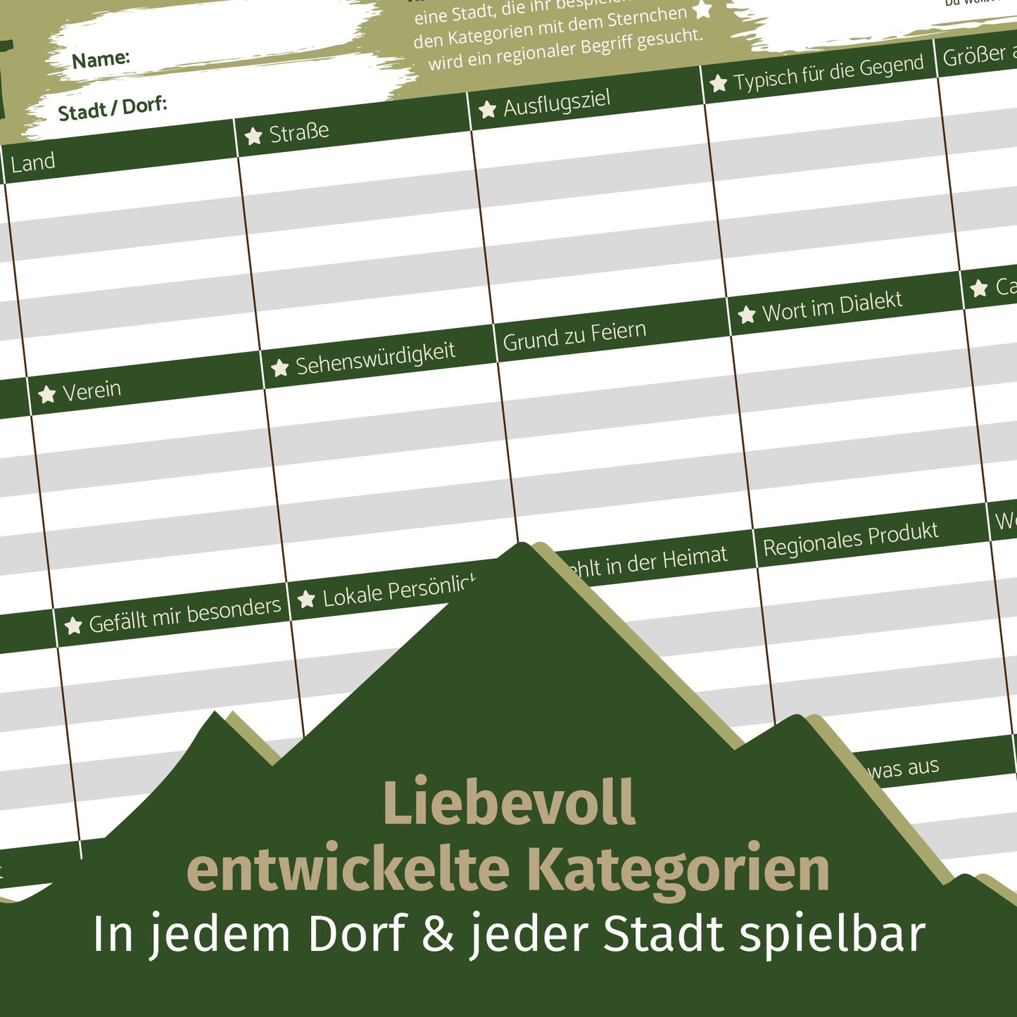 Stadt Land HEIMAT