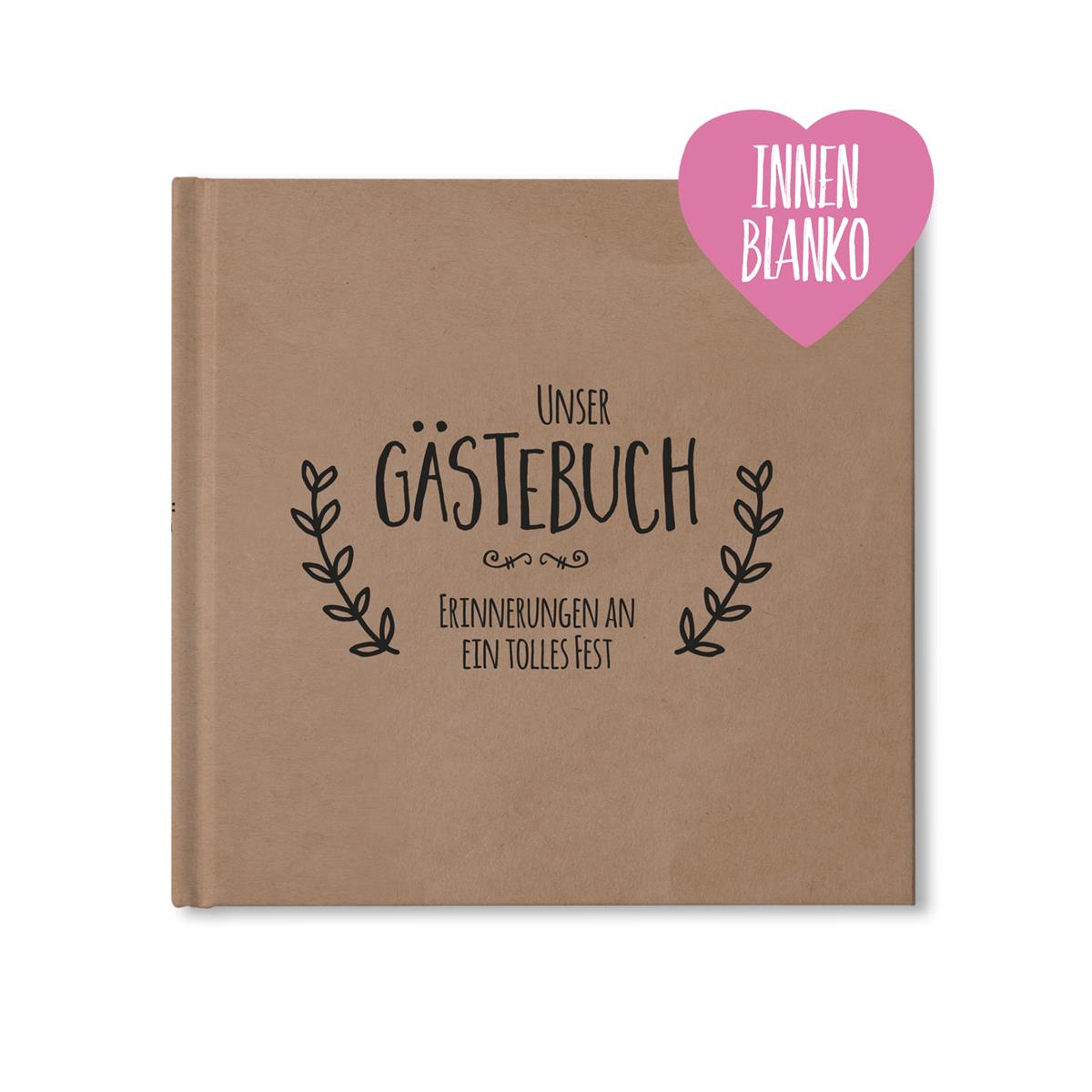 Gästebuch - Simple Vintage (square)