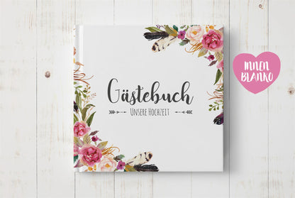 Gästebuch - Boho Dream (square)