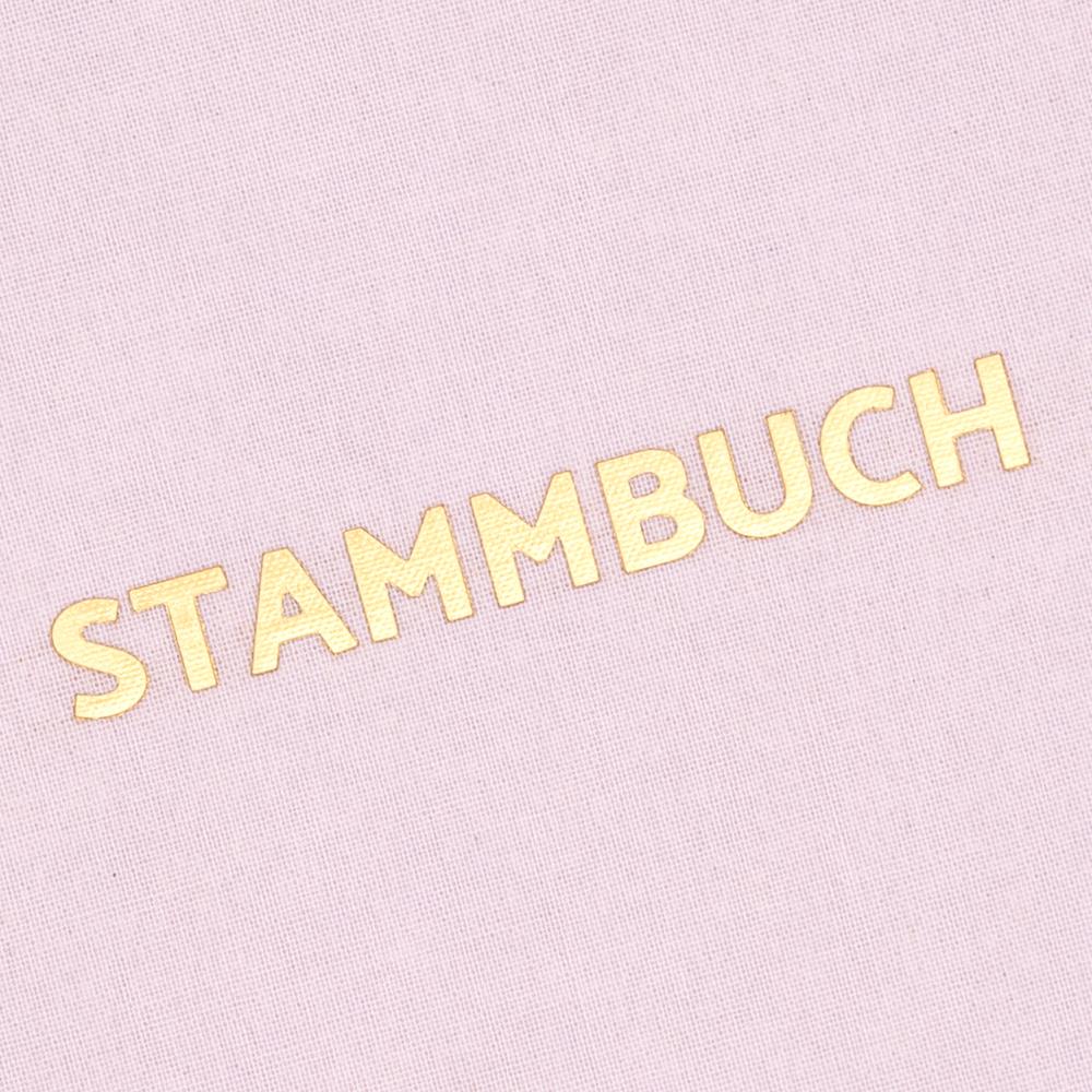 Stammbuch Deluxe - Rosa-Gold