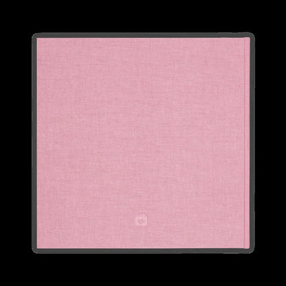 Gästebuch - Deluxe Rosa-Grau (square)