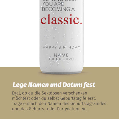 24 Sektdosen - Geburtstag - Classic