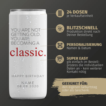 24 Sektdosen - Geburtstag - Classic