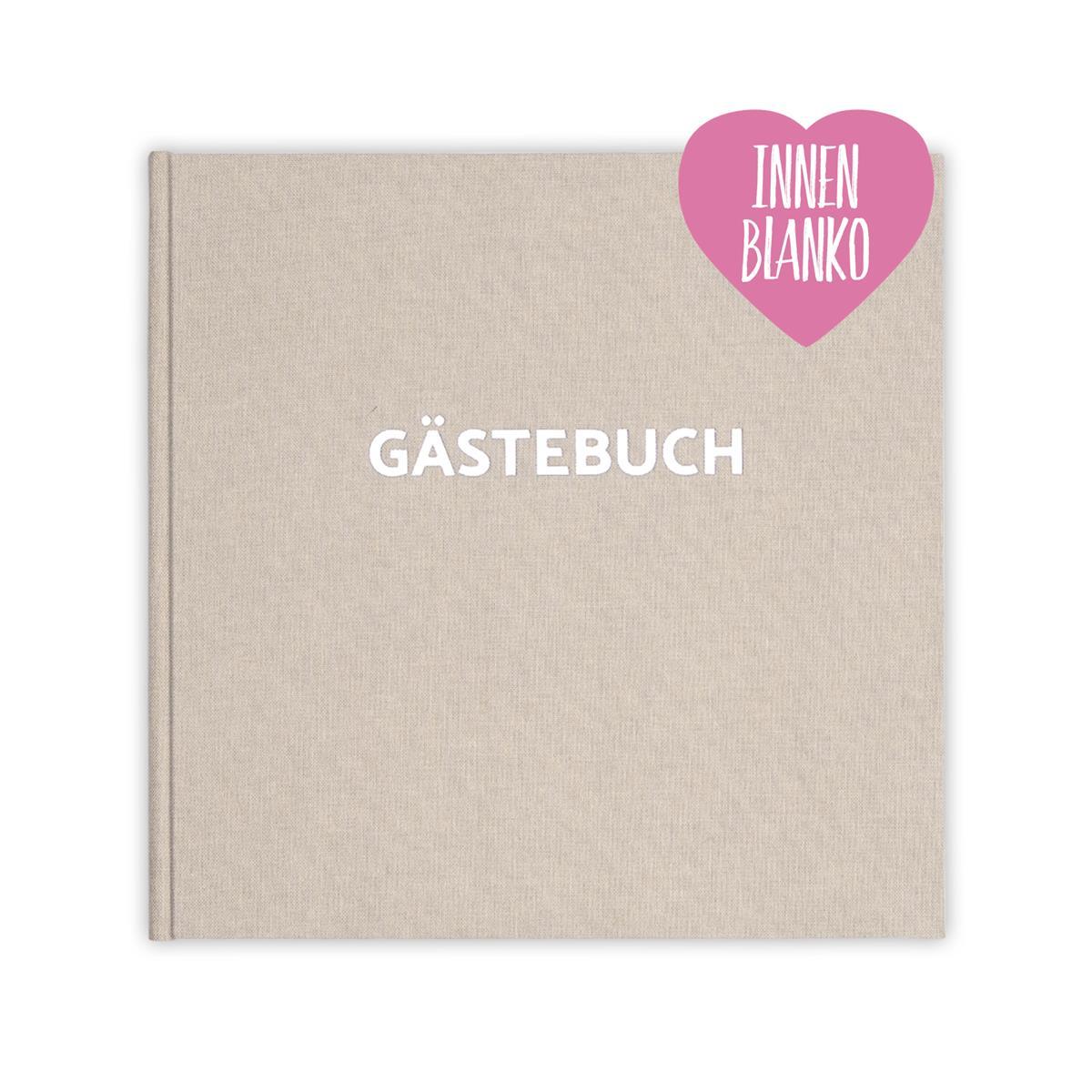 Gästebuch - Deluxe Blush (square)