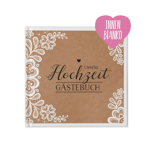 Gästebuch - Sweet Vintage (square)