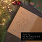 Weihnachtskarten - Klappkarten Kraftpapier