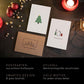 Weihnachtskarten + Umschläge - Bunte Mischung