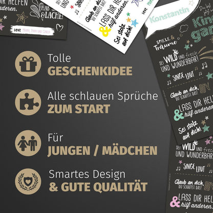 Poster Kinderkarten BUNT