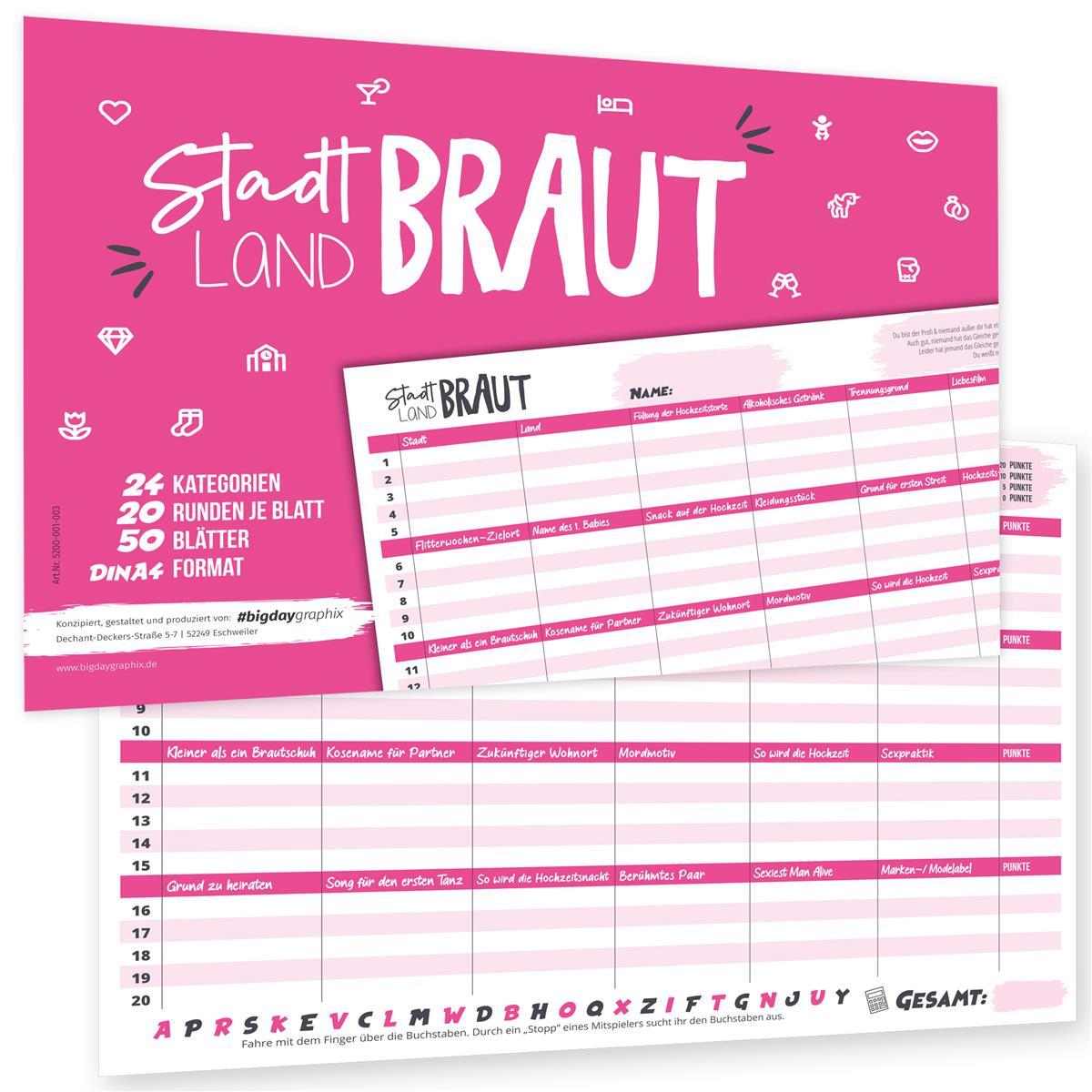 Stadt Land BRAUT